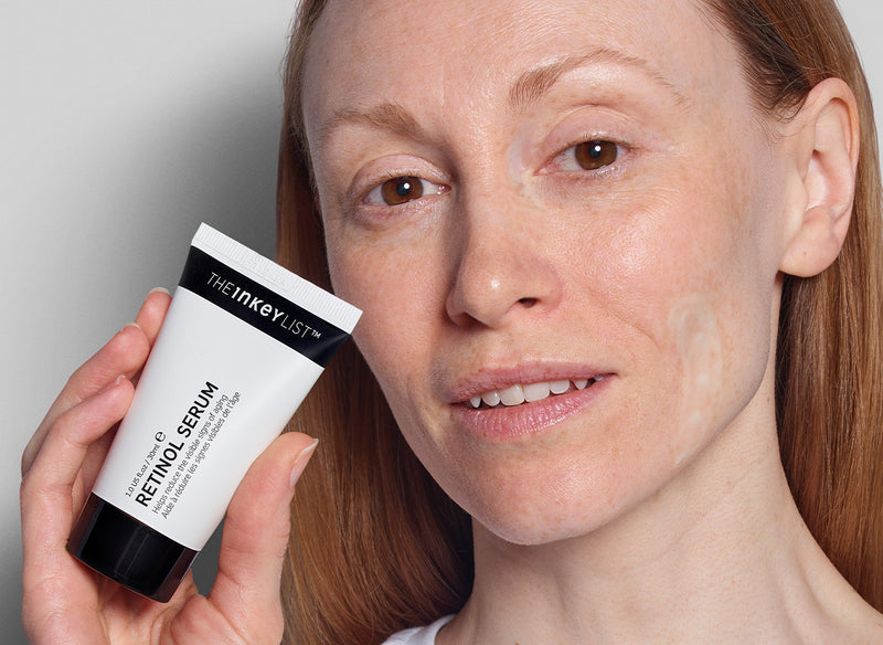 Model with Retinol