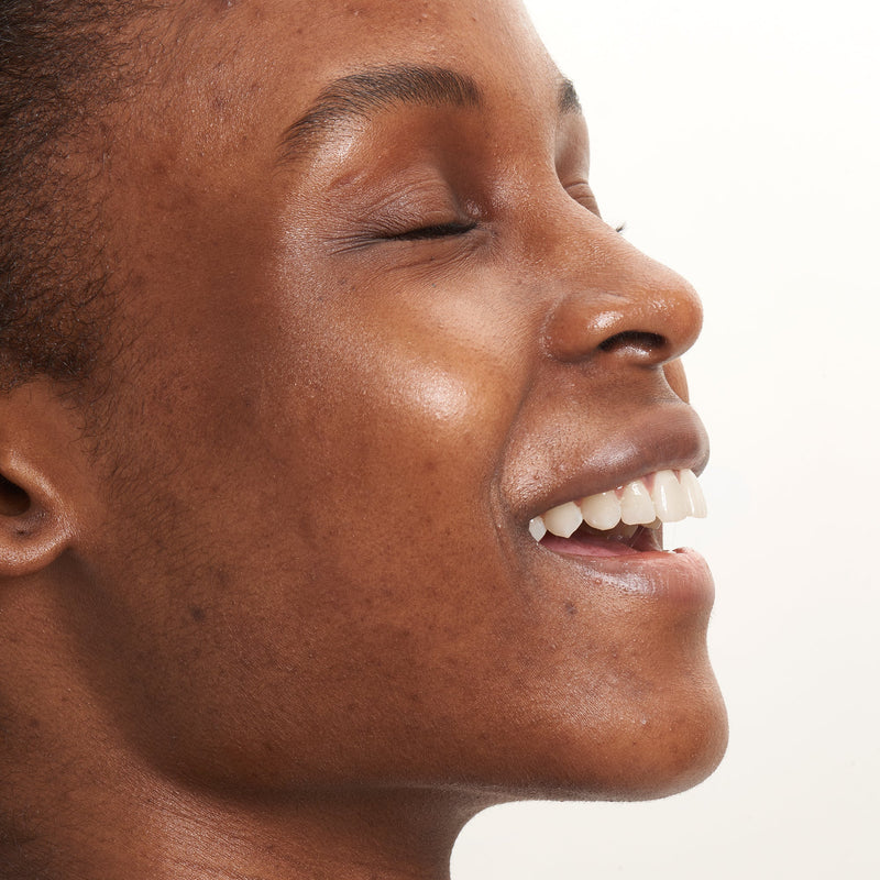 Model shot for the Bright Skin 101