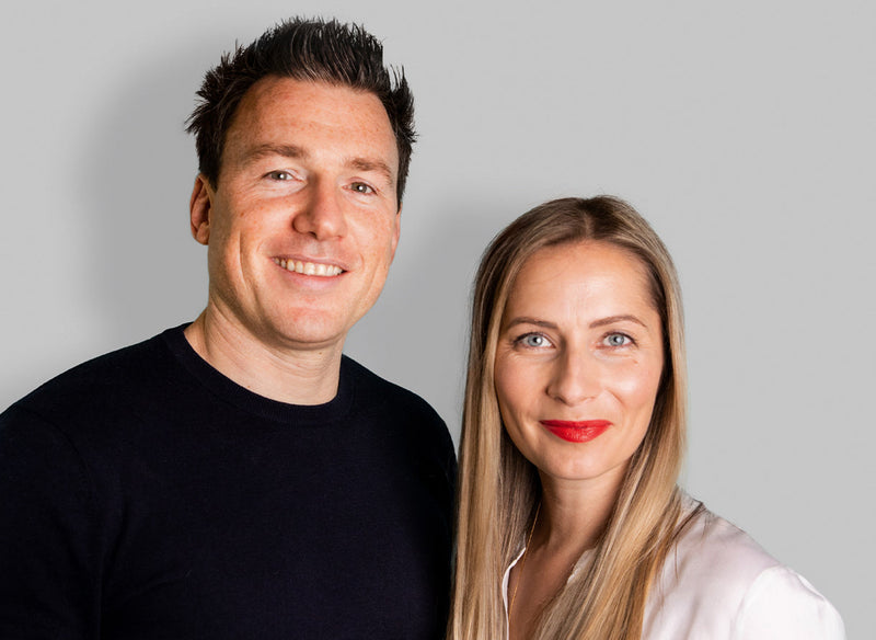 Co-founders Mark and Colette