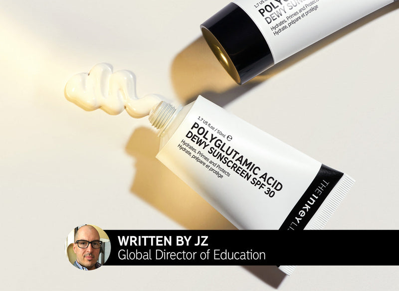 How Polyglutamic SPF makes your skin so dewy written by JZ