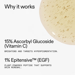 Ingredients in 15% Vitamin C + EGF Serum