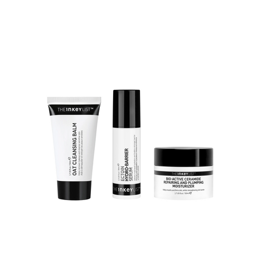 3 Inkey list products on a white background