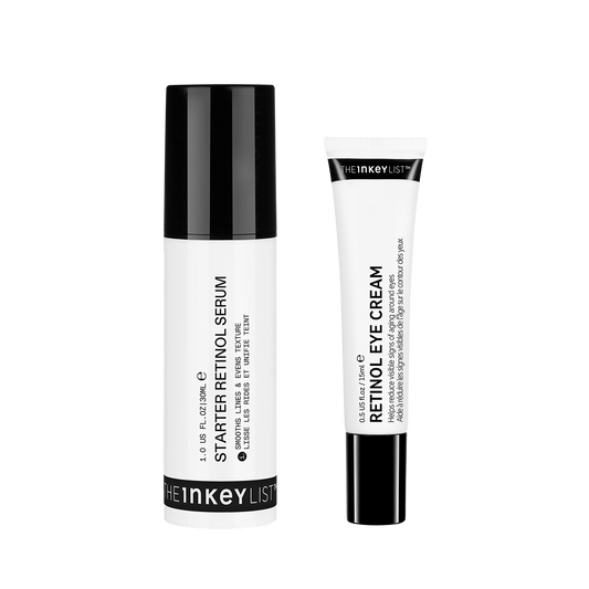 Two skincare products from The Inkey List on a white background