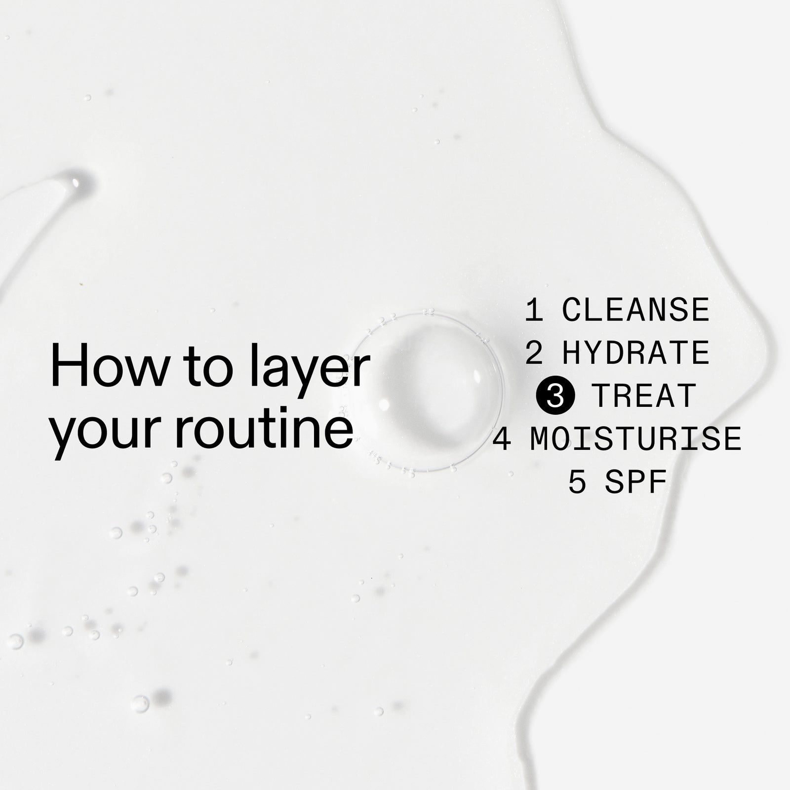How to layer Beta Hydroxy Acid (BHA) Serum in your routine