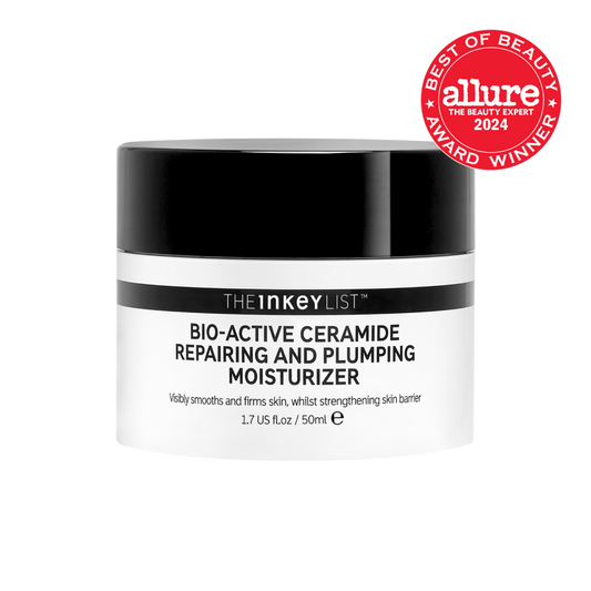 Bio-Active Ceramide Moisturiser with 2024 Allure Award badge