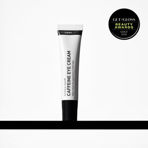 Caffeine Eye Cream lightshot with award roundel