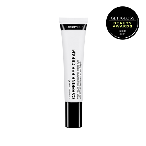 Caffeine Eye Cream pack shot  with get the gloss award