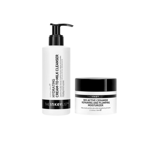 Two skincare products from The Inkey List on a white background