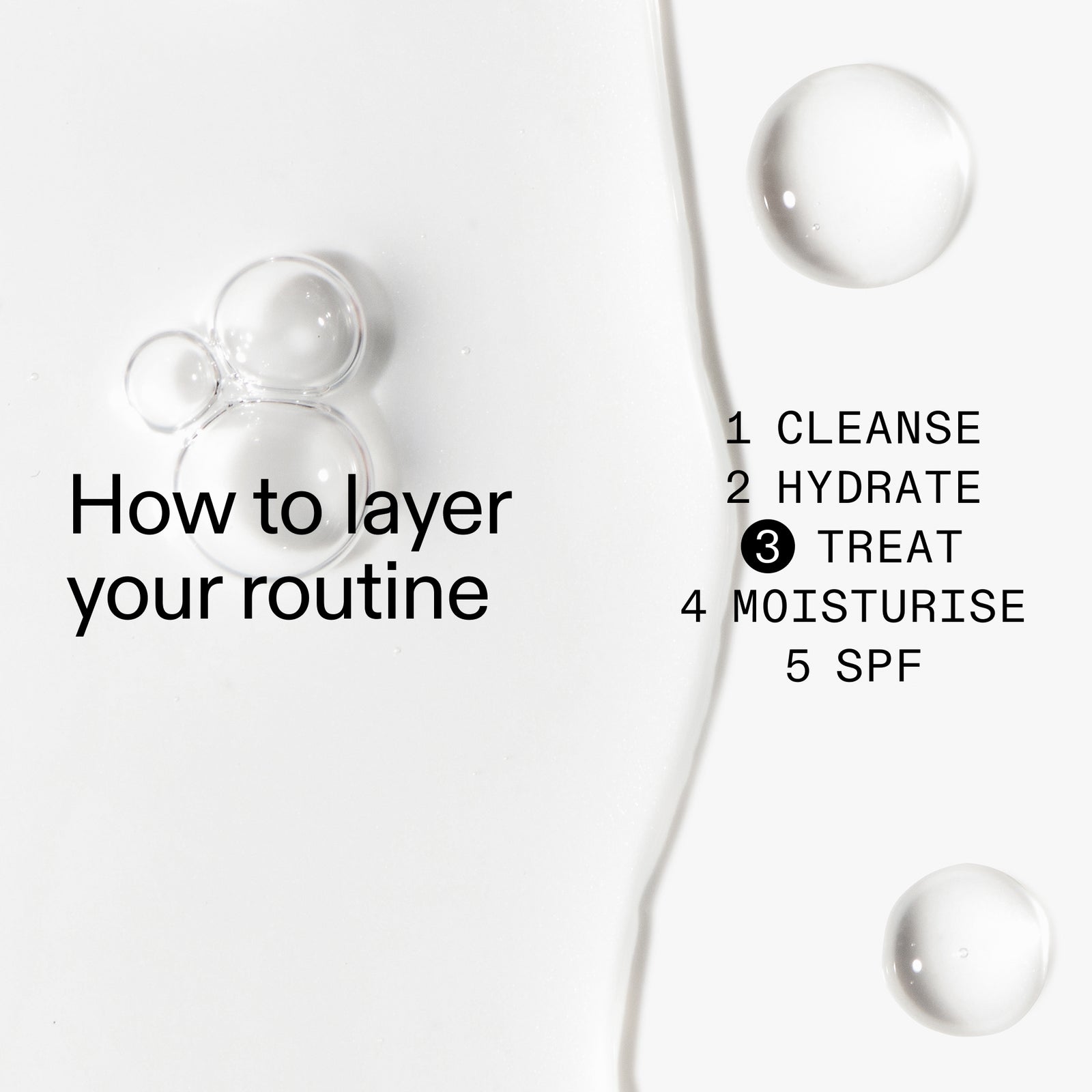 How to layer Collagen Peptide Serum in your routine