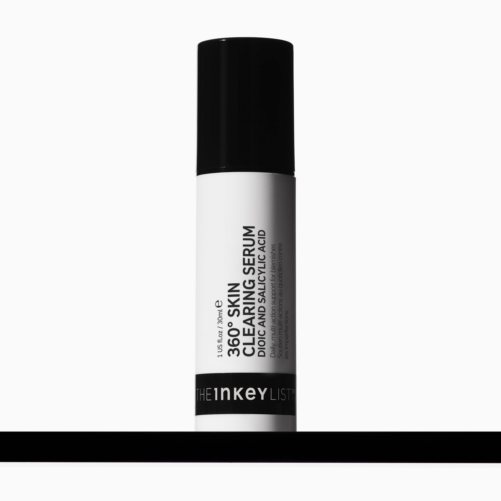 360° Skin Clearing Serum on shelf