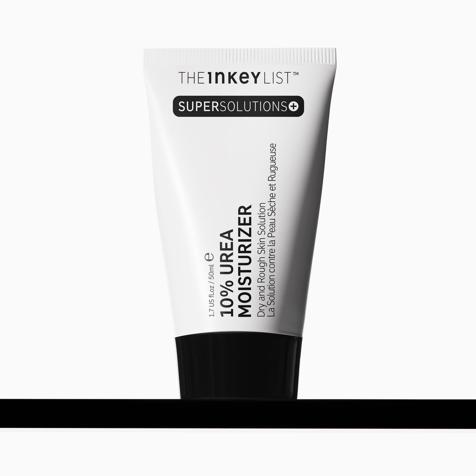 Tube of The Inkey List Super Solutions 10% Urea Moisturizer on a white background