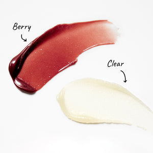 Annotated goops of Berry and Clear Tripeptide Lip