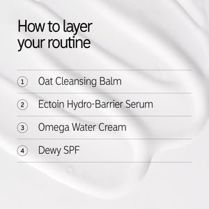 How to layer Hydrated skin routine