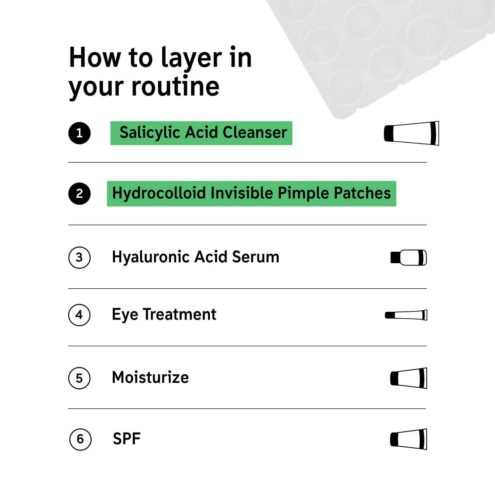 How to layer in your routine