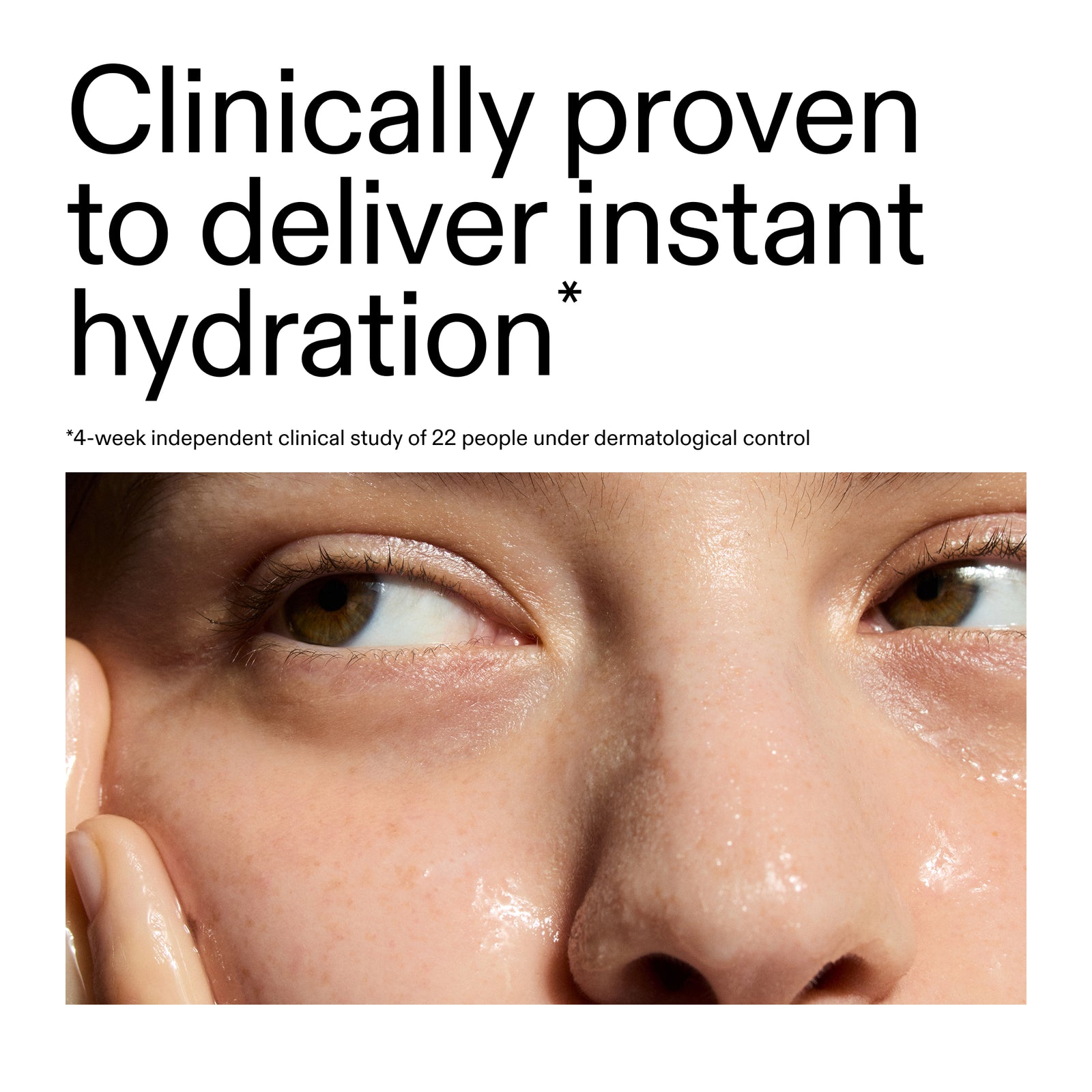 Key claims from recent clinical study of customers using Hyaluronic Acid Serum