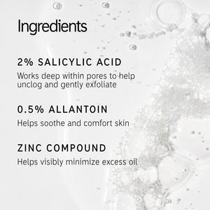 Key ingredients in Salicylic Acid Cleanser