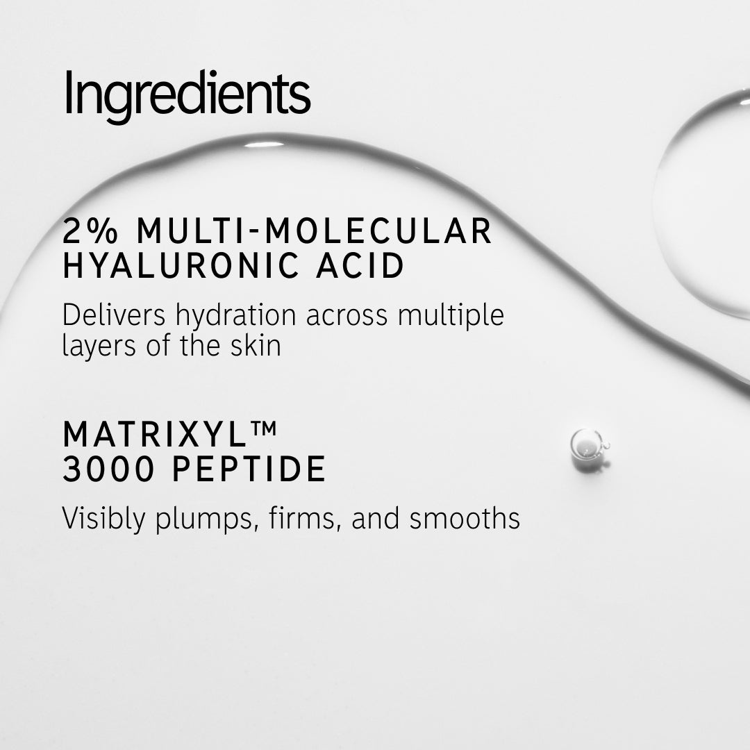 Key ingredients for Hyaluronic Acid Serum