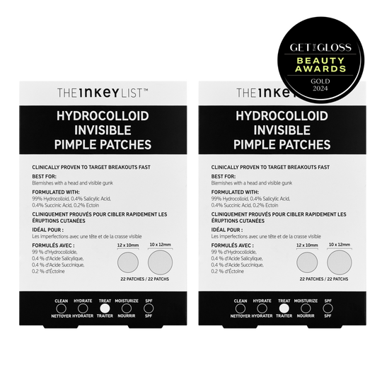 Unsichtbare Hydrokolloid-Pickelpflaster Duo