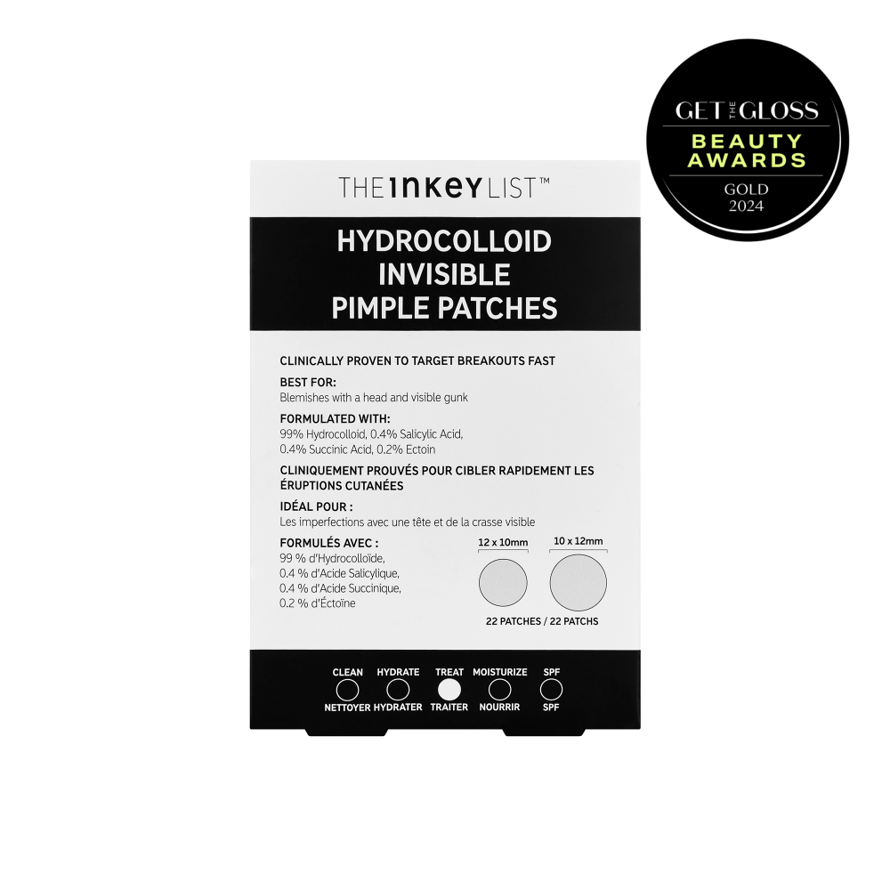 The INKEY List Hydrocolloid Invisible Pimple Patches