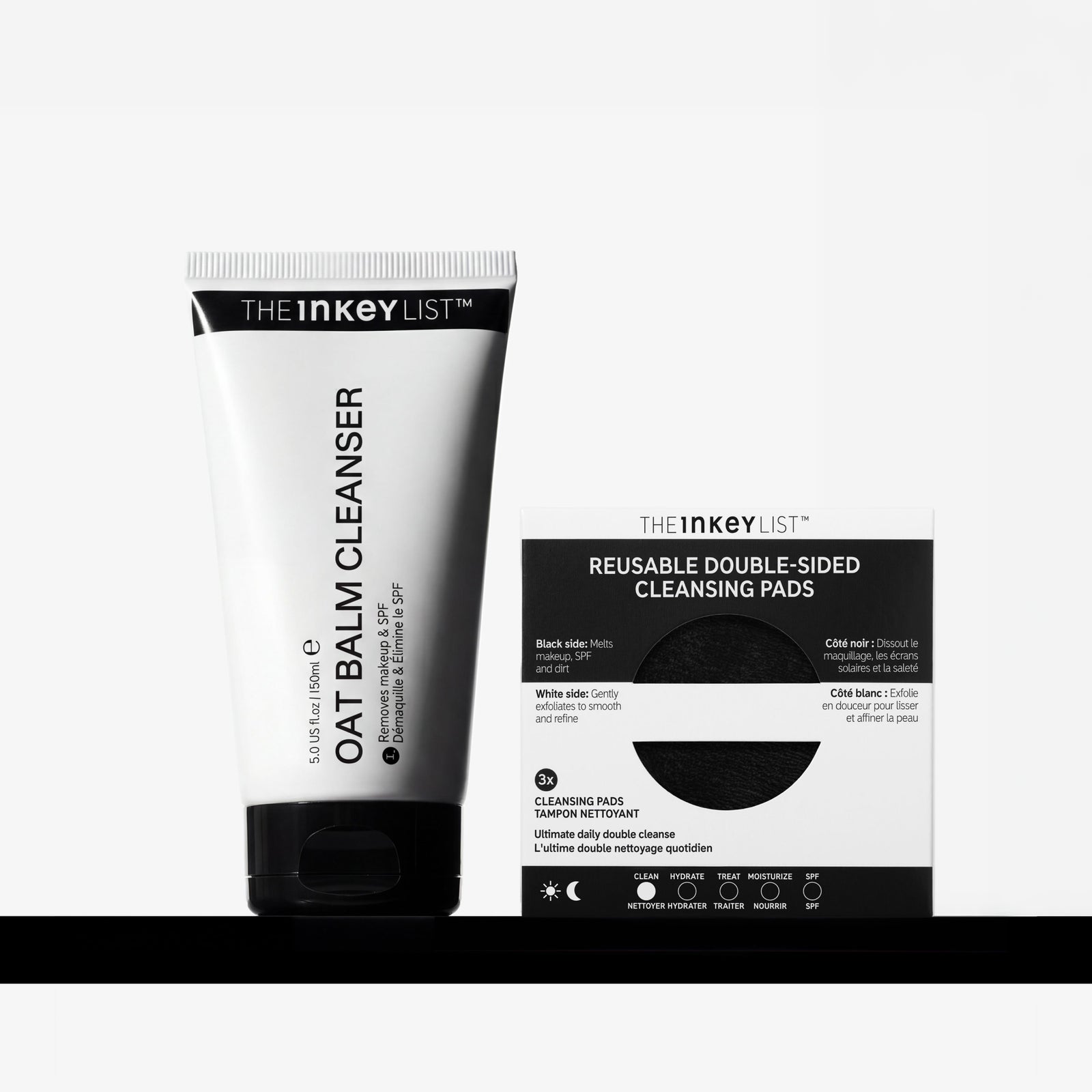 The Inkey List skincare products on a white background