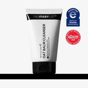 The Inkey List Oat Balm Cleanser 50ml on a transparent background