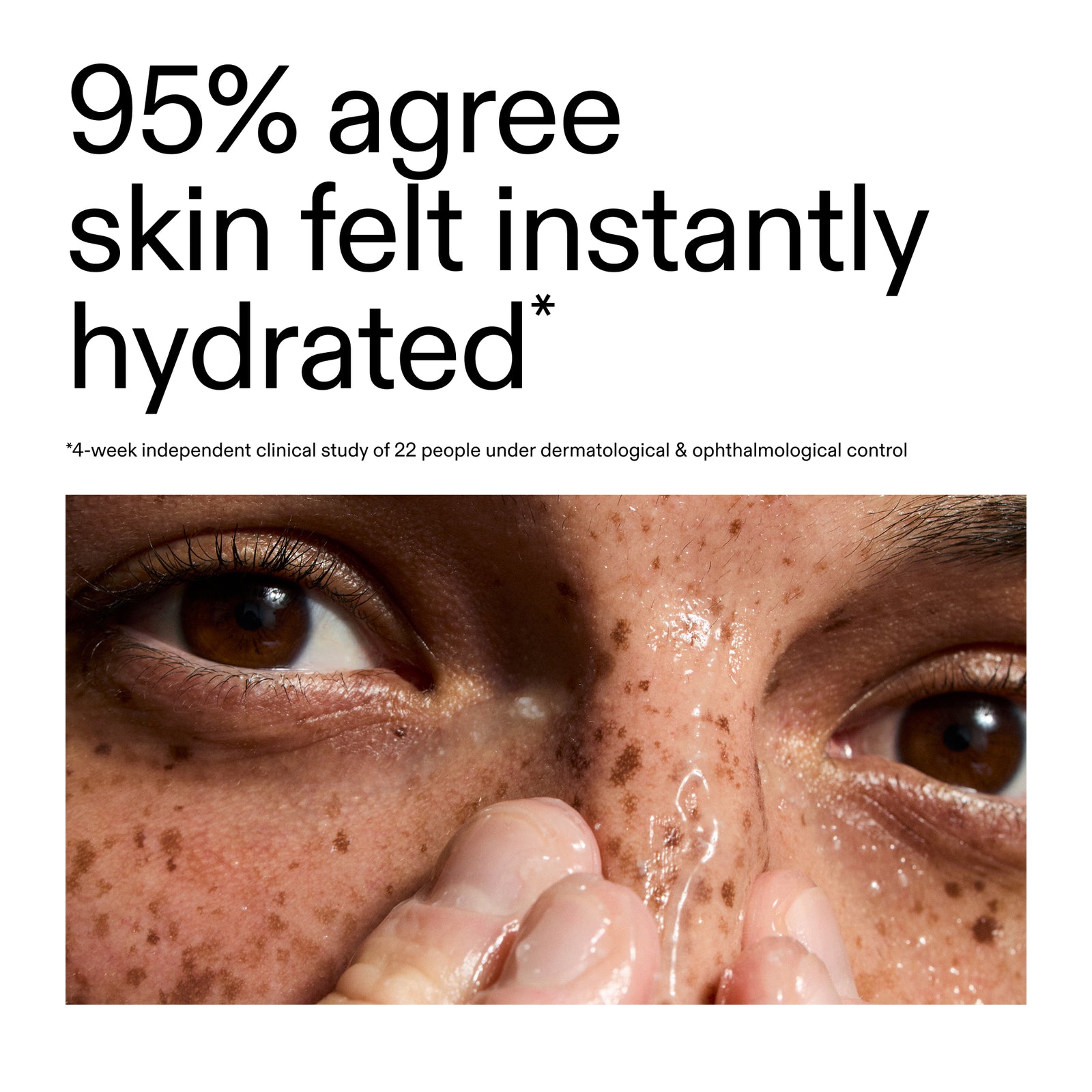 Key claim from clinical study of customers using Oat Cleansing Balm