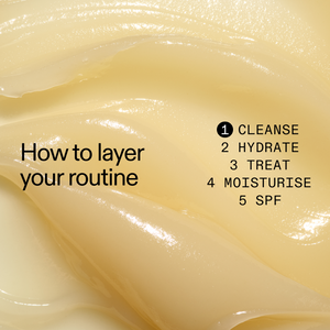 How to layer Oat cleansing balm in your routine