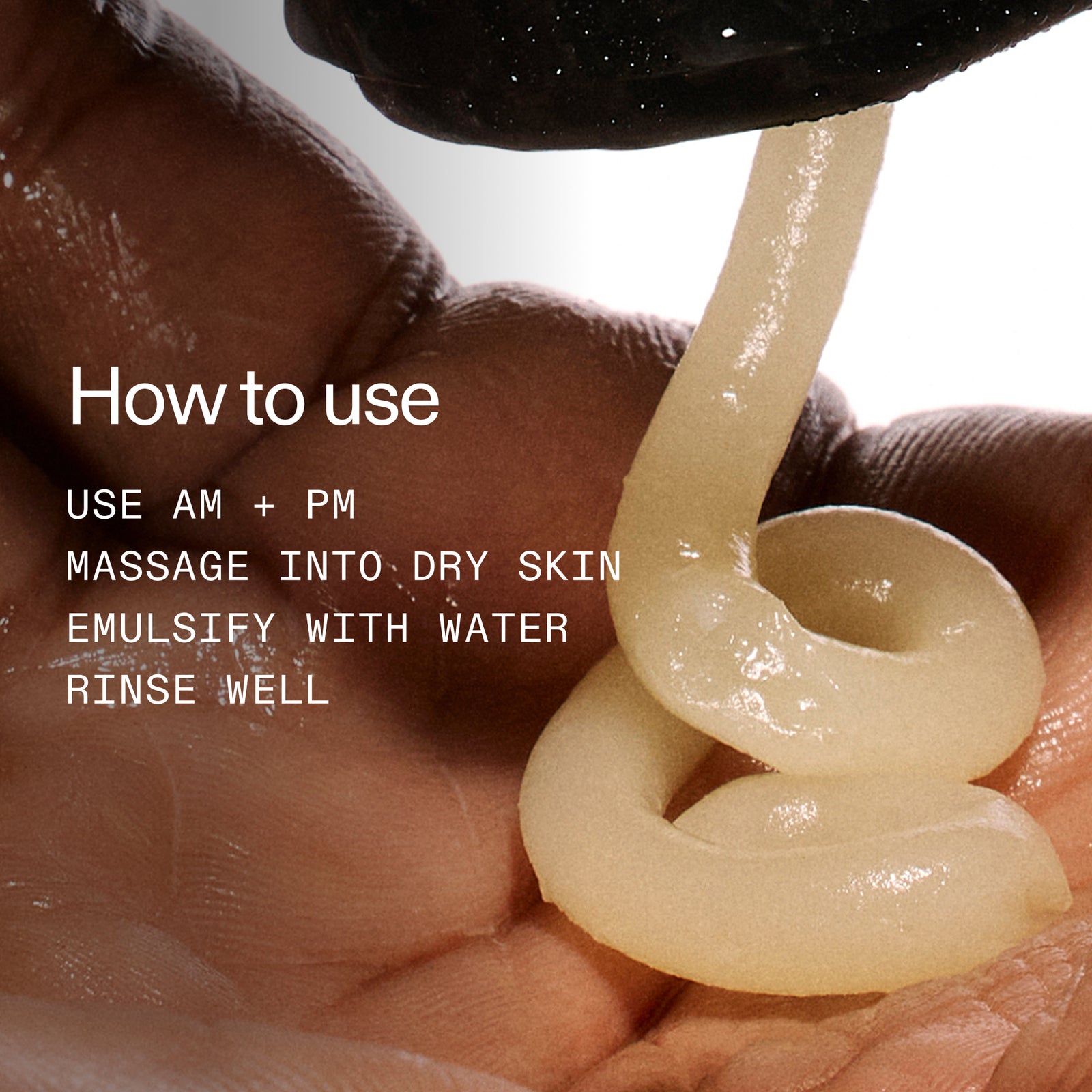 how to use Oat Cleansing Balm