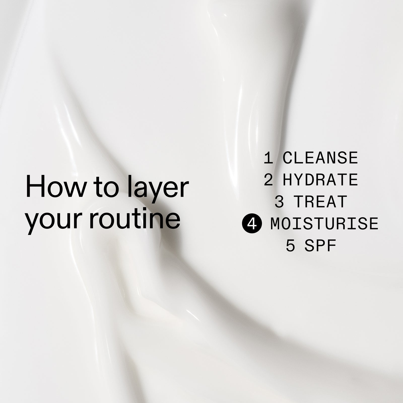 how to. layer Omega Water Cream in your routine