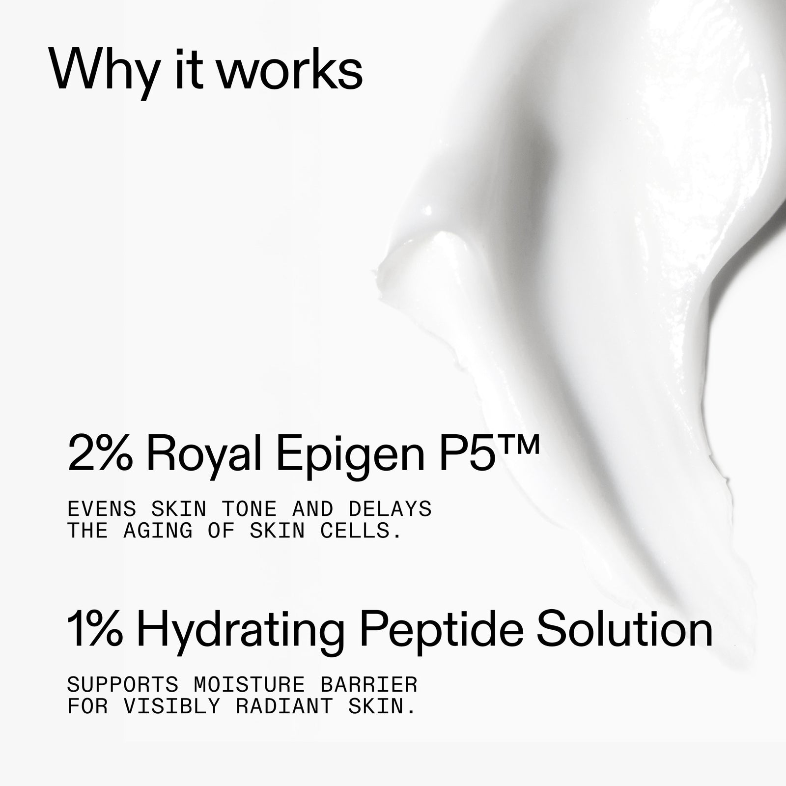Ingredients in Peptide Moisturizer