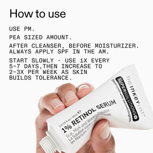 how to use 1% retinol