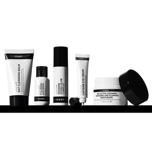 Collection of The Inkey List skincare products on a white background