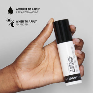 Amount to apply: A pea-sized amount. When to apply: AM and PM.
