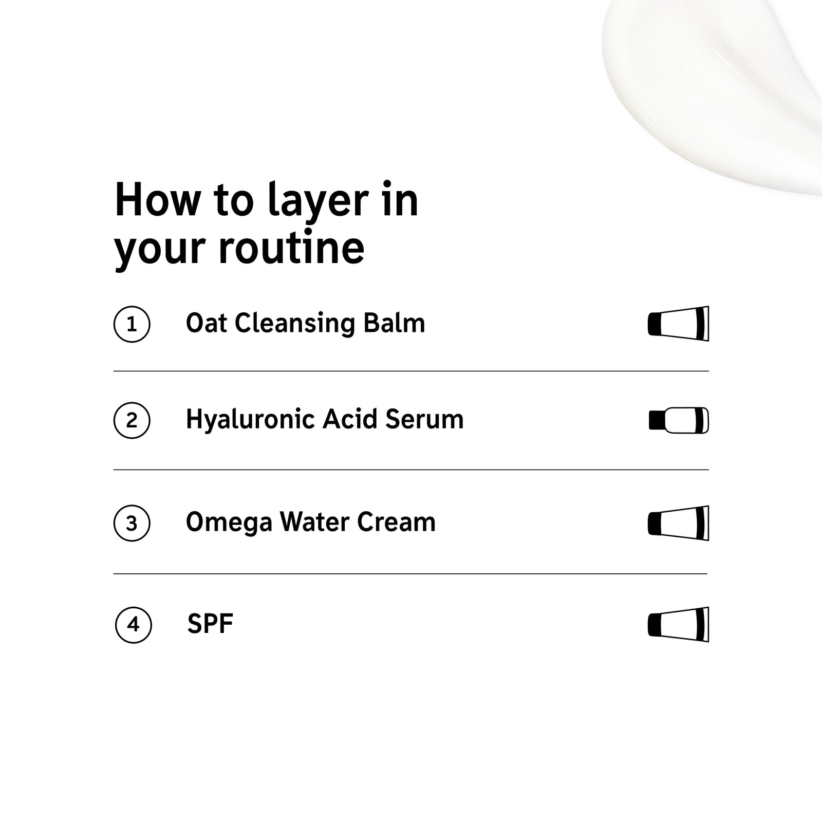 How to layer products in the Travel Essentials Routine