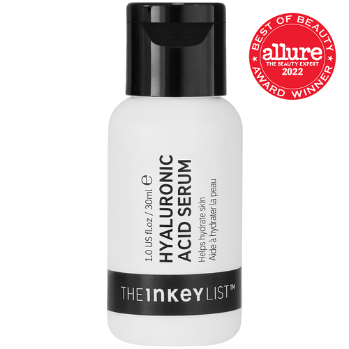 Hyaluronic Acid Serum pack shot with Allure award logo