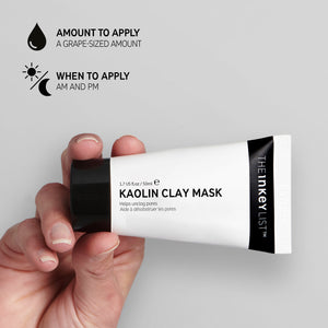 How and when to use Kaolin Clay Mask in your routine infographic